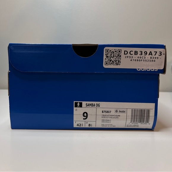 Adidas Samba OG Black/Gum B75807 - Picture 7 of 7